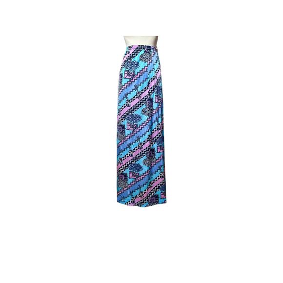 1970s NWT Rose Marie Reid Multi Color Rickrack Pattern Nylon Beach Skirt Sz S - Picture 9 of 9